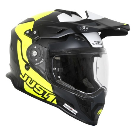 Kask Just1 J34 Żółty  M