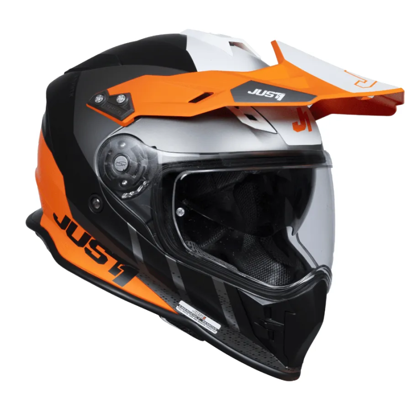 Kask Just1 J34 Pomarańczowy M
