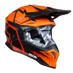 Kask Just1 J39 Black Orange Red L