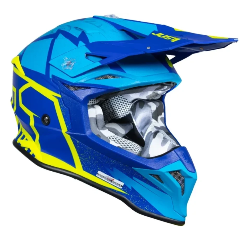 Kask Just1 J39 Blue Yellow XS