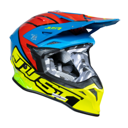 Kask Just1 J39 Yellow Blue Red XS