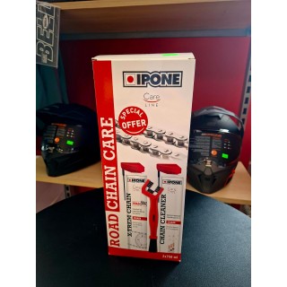 IPONE ROAD CHAIN CARE ZESTAW DO CZYSZCZENIA I SMAROWANIA ŁAŃCUCHA ZE SZCZOTKĄ