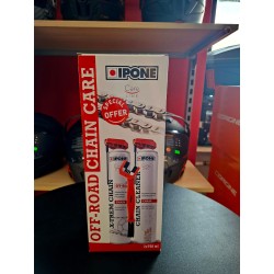 IPONE OFF ROAD CHAIN CARE ZESTAW DO CZYSZCZENIA I SMAROWANIA ŁAŃCUCHA ZE SZCZOTKĄ