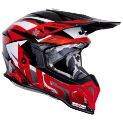 Kask Just1 J39 Black White Red XL