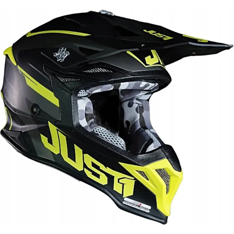 Kask Just1 J39 Fluo Yellow Titanium M