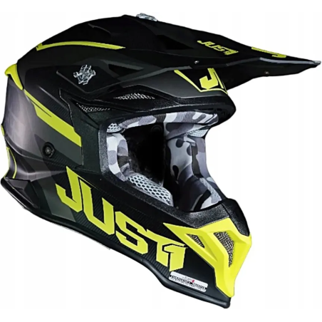 Kask Just1 J39 Fluo Yellow Titanium M