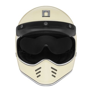 NOX PREMIUM KASK INTEGRALNY (FULL FACE) SEVENTY II SOLID KOLOR KREMOWY ROZMIAR M