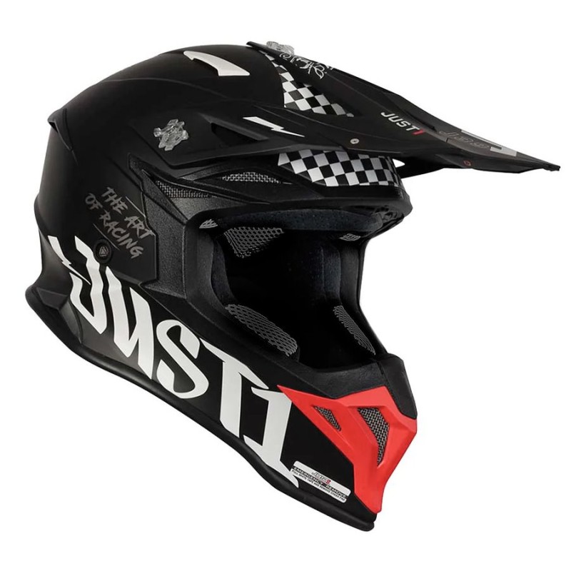 Kask Just1 J39 Black White Red S