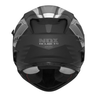 NOX KASK INTEGRALNY (FULL FACE) Z BLENDĄ N304S CARVER KOLOR CZARNY/TYTANOWY MAT ROZMIAR L