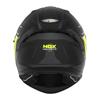 NOX PROMOCJA KASK INTEGRALNY (FULL FACE) Z BLENDĄ N401 XENO KOLOR CZARNY/ŻÓŁTY FLUO MAT ROZMIAR XL