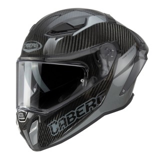 CABERG KASK INTEGRALNY Z BLENDĄ MODEL DRIFT EVO II CARBON NOVA GREY (PINLOCK) KOLOR CZARNY/SZARY ROZMIAR M (PINLOCK W ZESTAWIE)