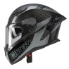 CABERG KASK INTEGRALNY Z BLENDĄ MODEL DRIFT EVO II CARBON NOVA GREY (PINLOCK) KOLOR CZARNY/SZARY ROZMIAR M (PINLOCK W ZESTAWIE)