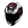 KASK MOTOCYKLOWY HJC C10 ASPA WHITE BLACK XS