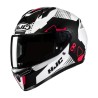 KASK MOTOCYKLOWY HJC C10 ASPA WHITE BLACK XL