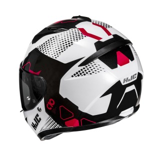 KASK MOTOCYKLOWY HJC C10 ASPA WHITE BLACK XL