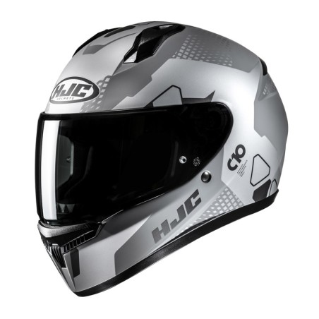 KASK MOTOCYKLOWY HJC C10 ASPA LIGHT GREY XS