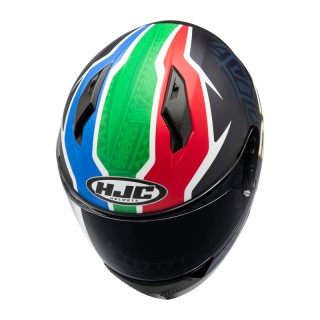 KASK MOTOCYKLOWY HJC C10 BB33 BLACK BLUE S
