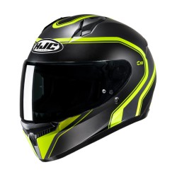 KASK MOTOCYKLOWY HJC C10 ELIE BLACK YELLOW XXS
