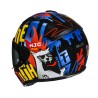 KASK MOTOCYKLOWY HJC C10 FOP BLACK BLUE XXS