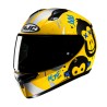 KASK MOTOCYKLOWY HJC C10 GETI YELLOW SILVER S