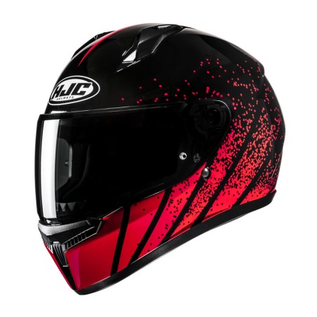 KASK MOTOCYKLOWY HJC C10 HAVEN BLACK RED S