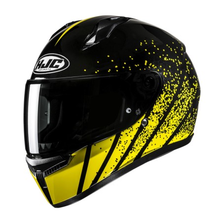 KASK MOTOCYKLOWY HJC C10 HAVEN BLACK YELLOW S