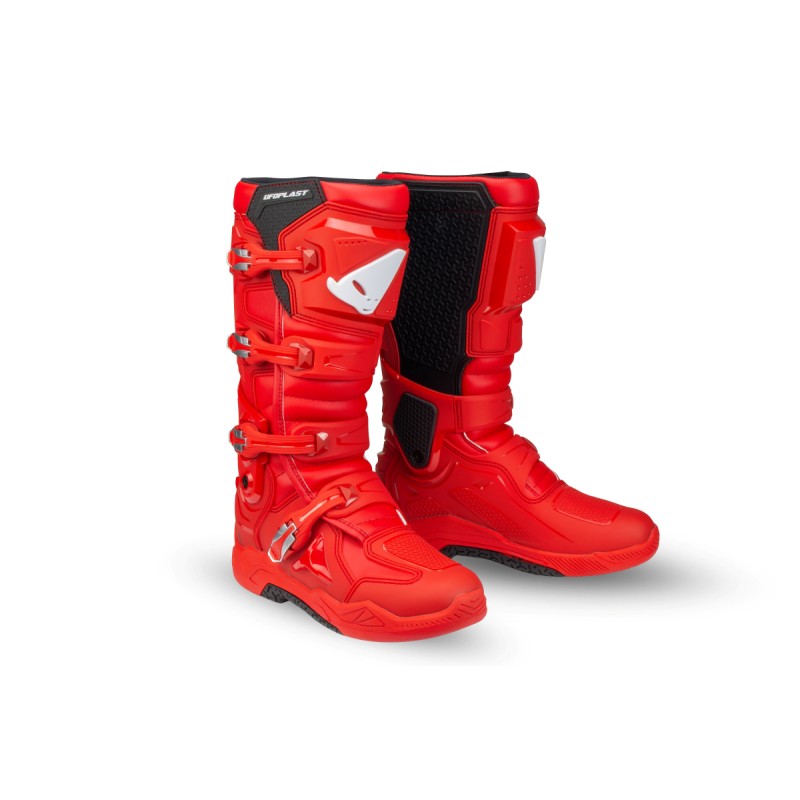 UFO 2024/09 BUTY XANDER CROSS / OFFROAD Z ZAWIASEM KOLOR CZERWONY ROZMIAR 44 - KOLEKCJA 2025