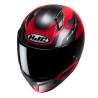 KASK MOTOCYKLOWY HJC C10 TINS BLACK RED L
