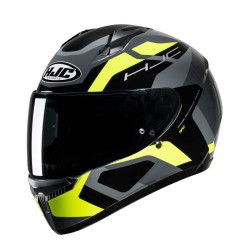 KASK MOTOCYKLOWY HJC C10 TINS GREY YELLOW S