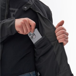 KURTKA MOTOCYKLOWA TEKSTYLNA REBELHORN WAVE BLACK XXL