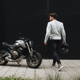 KURTKA MOTOCYKLOWA TEKSTYLNA REBELHORN WAVE GREY XL