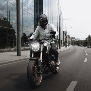 KURTKA MOTOCYKLOWA TEKSTYLNA REBELHORN WAVE GREY 3XL