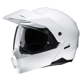KASK MOTOCYKLOWY HJC C80 PEARL WHITE XS