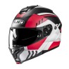 KASK MOTOCYKLOWY HJC C91N KAON BLACK RED L