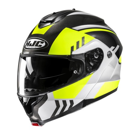 KASK MOTOCYKLOWY HJC C91N KAON BLACK YELLOW M