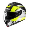 KASK MOTOCYKLOWY HJC C91N KAON BLACK YELLOW M