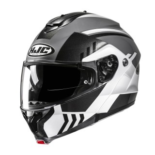 KASK MOTOCYKLOWY HJC C91N KAON BLACK WHITE M