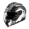 KASK MOTOCYKLOWY HJC C91N KAON BLACK WHITE L