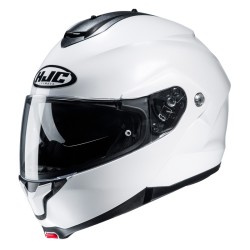 KASK MOTOCYKLOWY HJC C91N SOLID PEARL WHITE XL