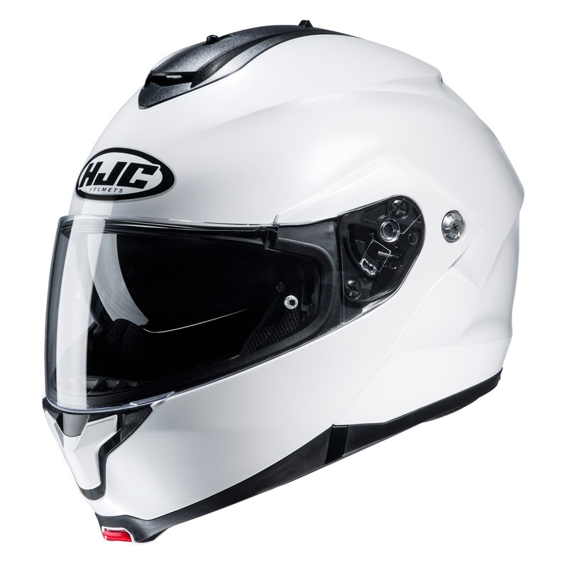 KASK MOTOCYKLOWY HJC C91N SOLID PEARL WHITE XL