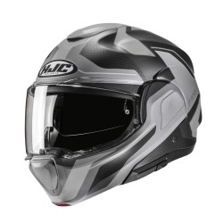 KASK MOTOCYKLOWY HJC F100 BIOS GREY L