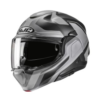 KASK MOTOCYKLOWY HJC F100 BIOS GREY XL