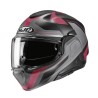 KASK MOTOCYKLOWY HJC F100 BIOS PINK GREY XS