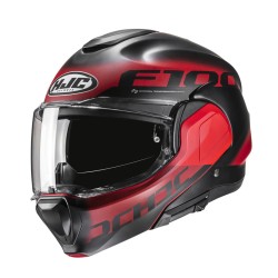 KASK MOTOCYKLOWY HJC F100 HETAL RED L