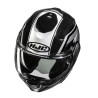 KASK MOTOCYKLOWY HJC F100 REFF BLACK WHITE L