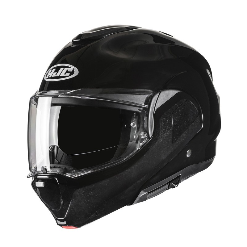 KASK MOTOCYKLOWY HJC F100 SOLID METAL BLACK L