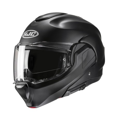 KASK MOTOCYKLOWY HJC F100 SOLID SEMI FLAT BLACK L