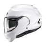 KASK MOTOCYKLOWY HJC F100 SOLID PEARL WHITE M