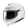 KASK MOTOCYKLOWY HJC F100 SOLID PEARL WHITE L