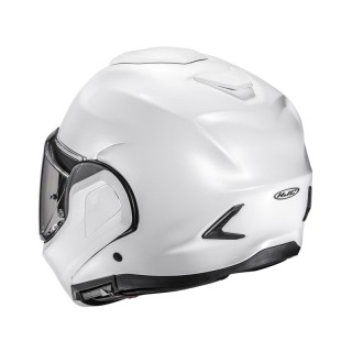 KASK MOTOCYKLOWY HJC F100 SOLID PEARL WHITE XL